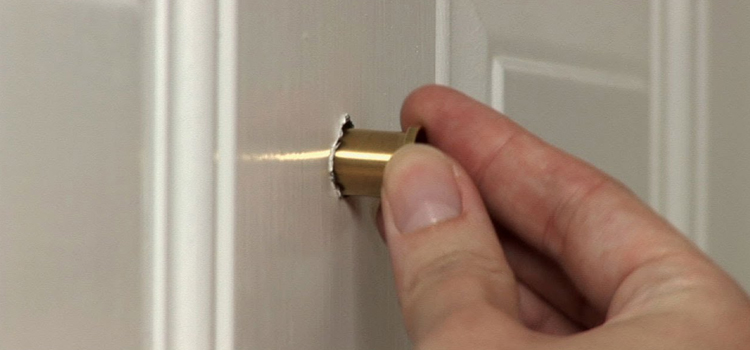 peephole door repair in Valle Vista